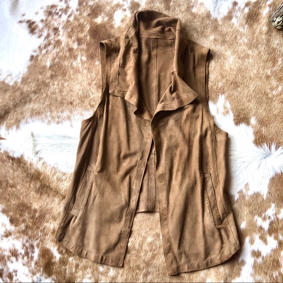 For Joseph Deerskin Suede Vest - Picture 1 of 5